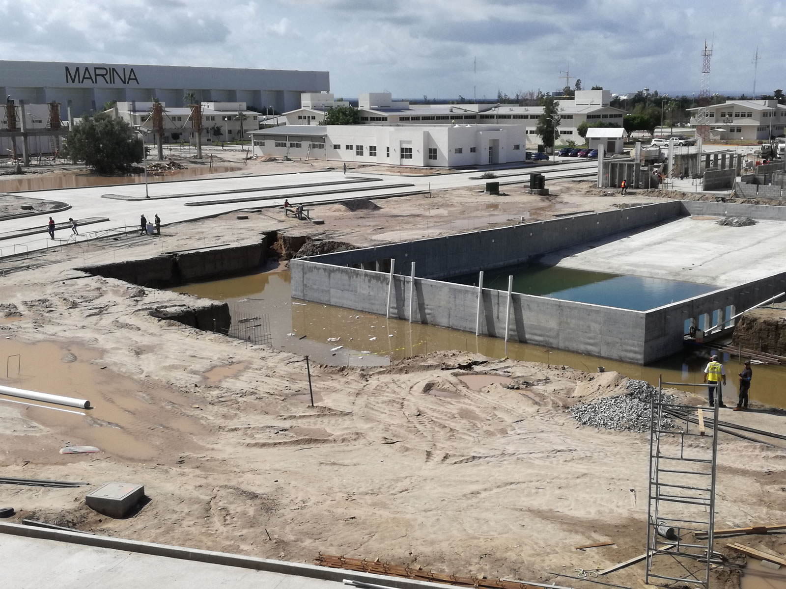 Fosa de Adiestramiento - Obras Complementarias Escuela de Aviación
