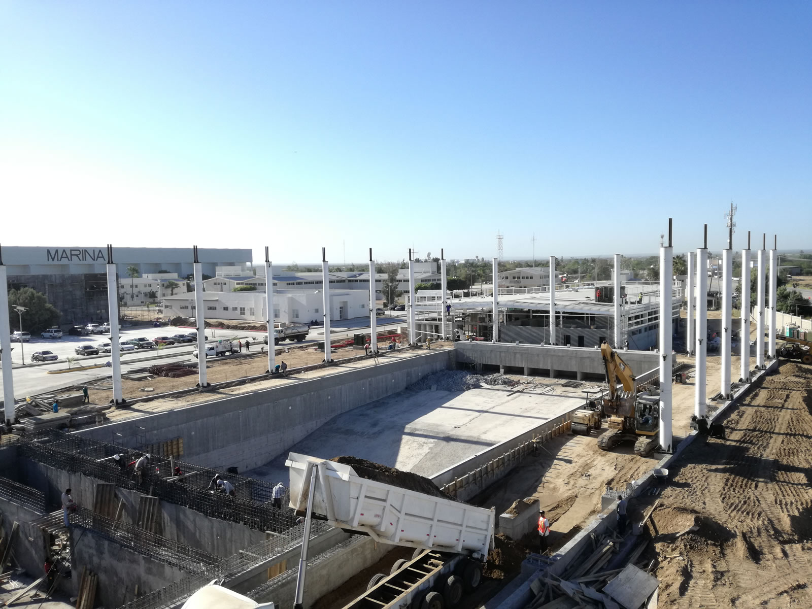 Fosa de Adiestramiento - Obras Complementarias Escuela de Aviación