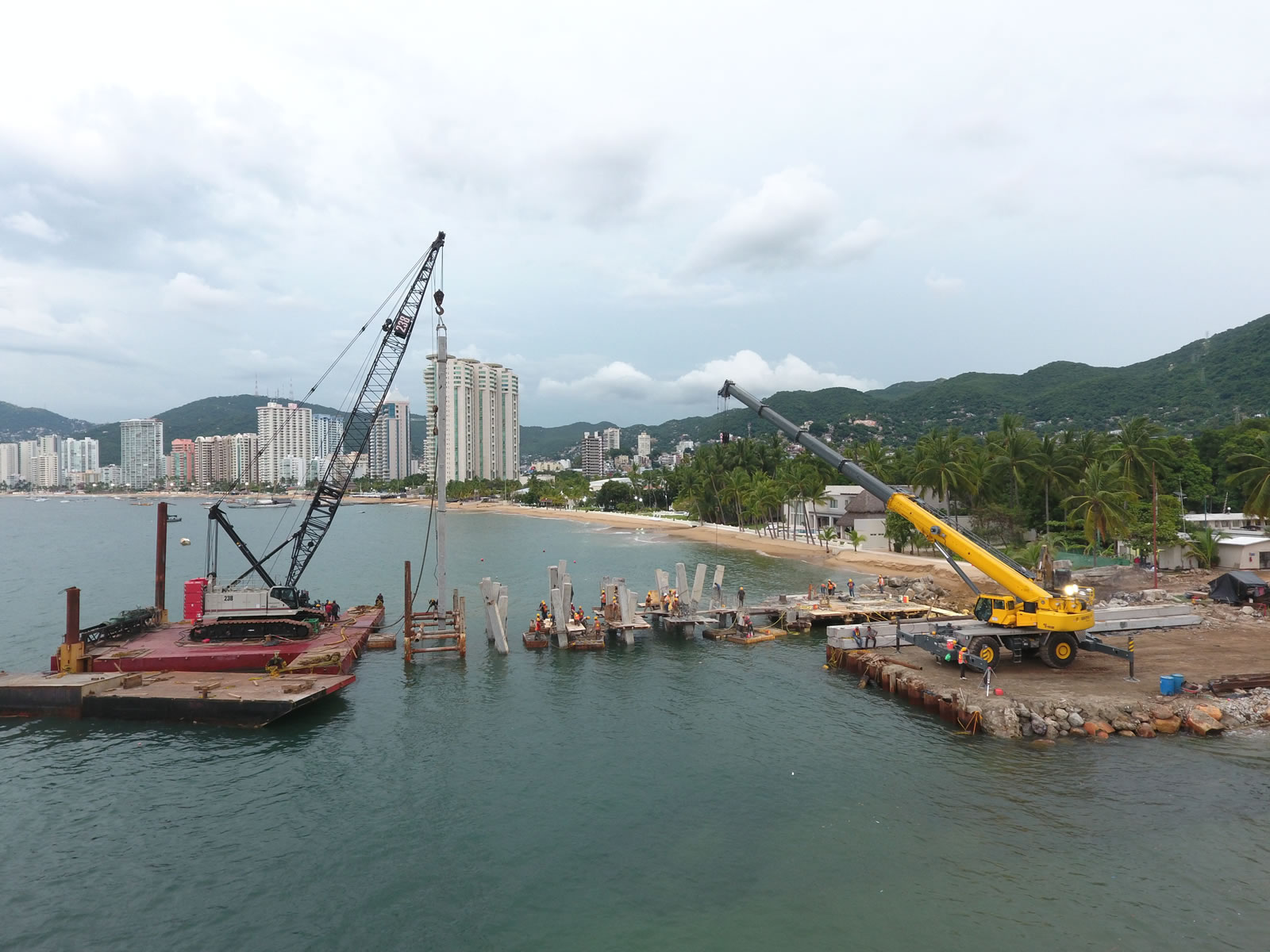 Muelle de Acapulco - Sustitución de Muelle