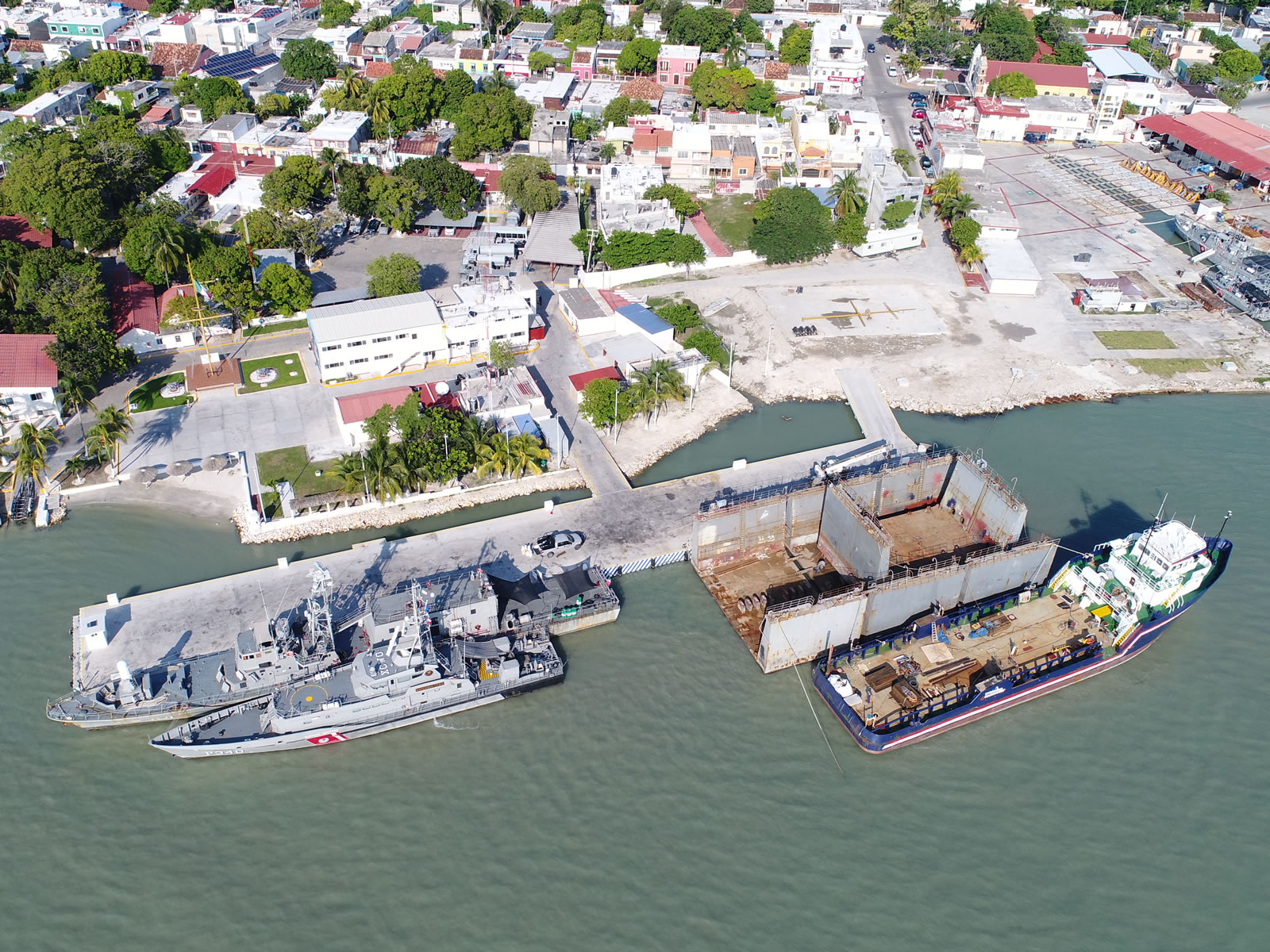 Muelle de Ciudad del Carmen - Muelle en Instalaciones Navales