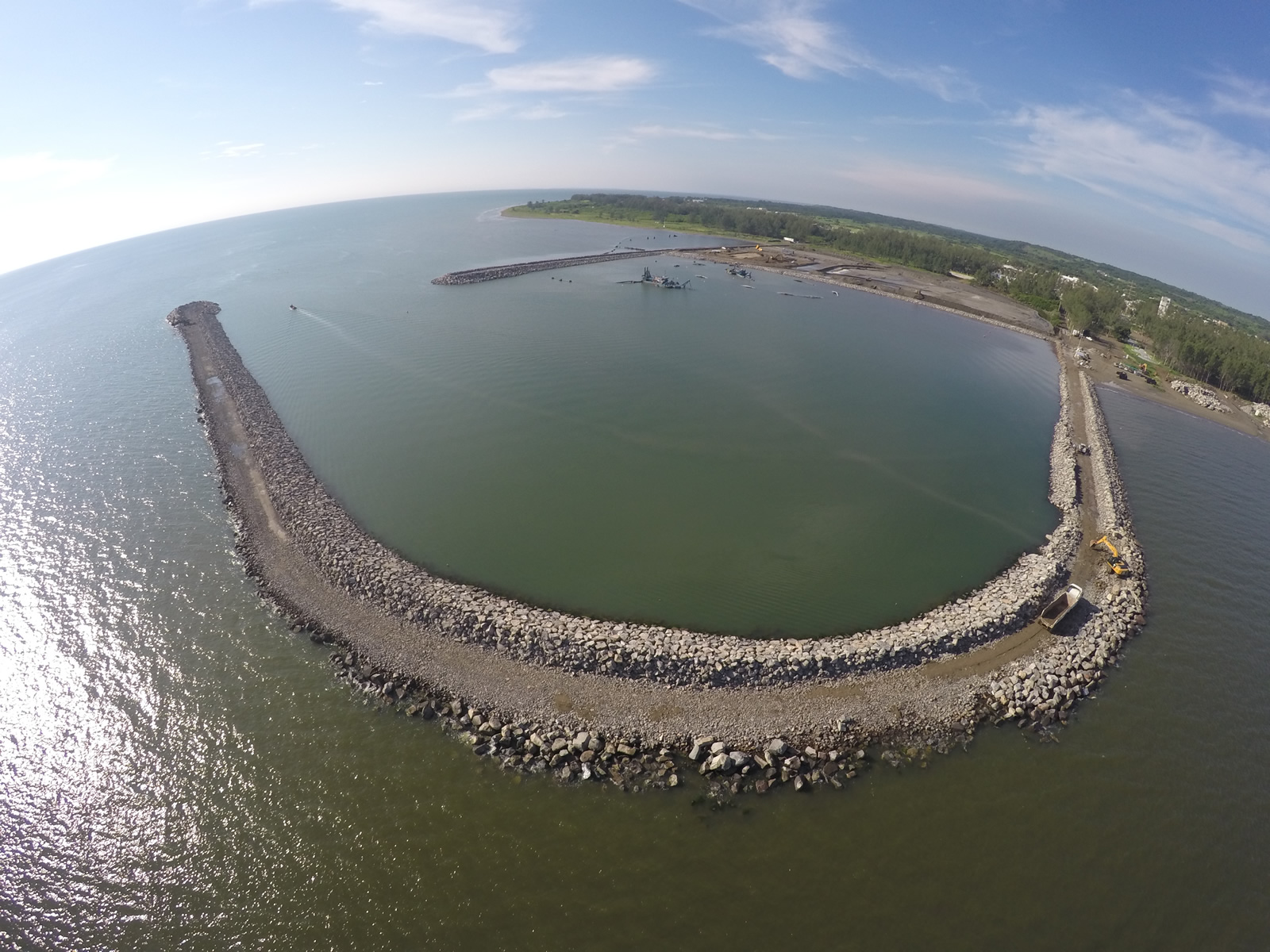 Rompeolas Antón Lizardo - Rompeolas Marina Húmeda